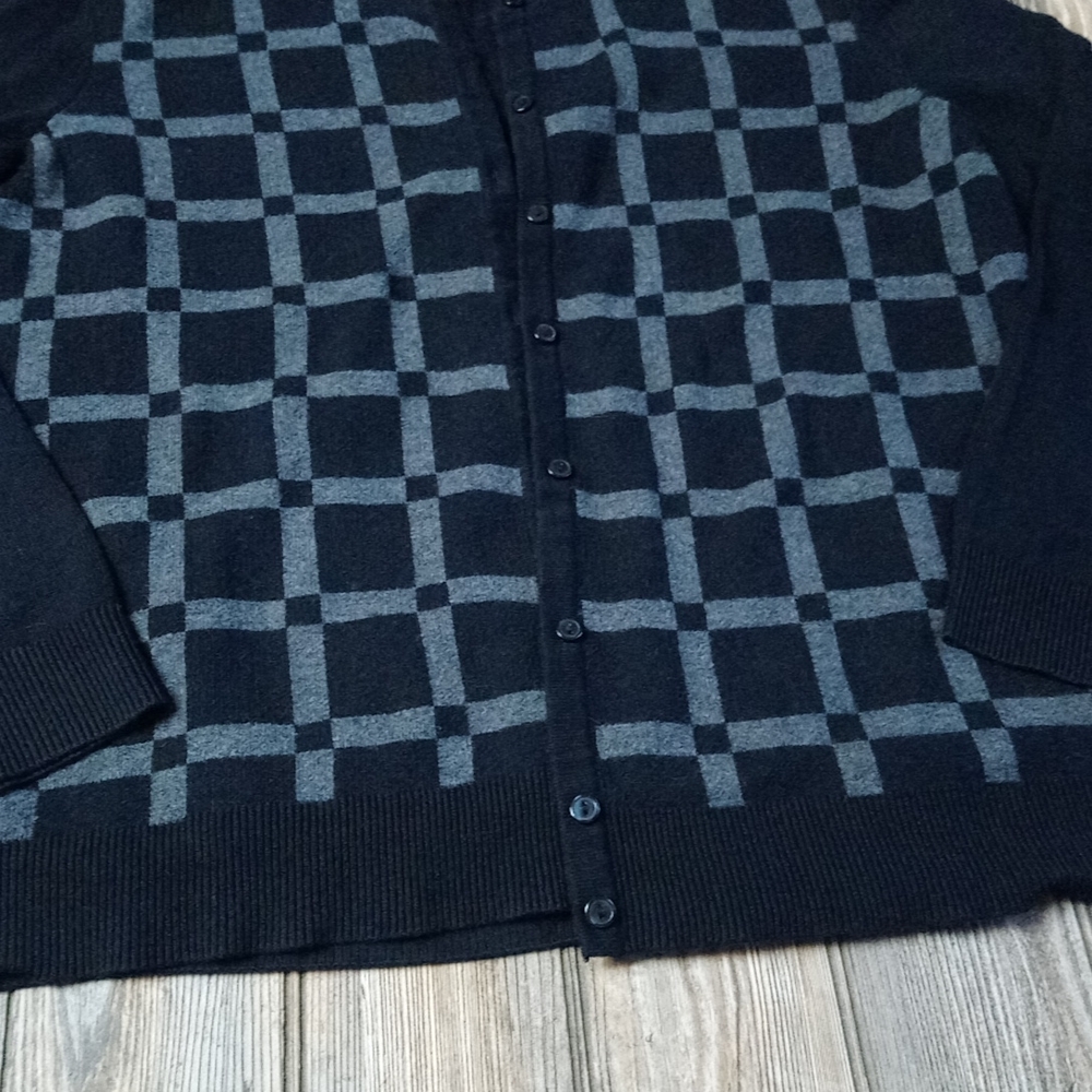 Long Sleeve Patterned Button Down Front Cardigan … - image 5